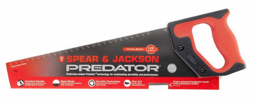 SPEAR & JACKSON - SAW - TOOLBOX - HARDPOINT - 14 INCH 